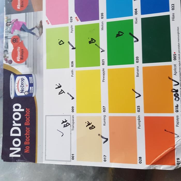 Terbaik No Drop Galonan 100% Ori