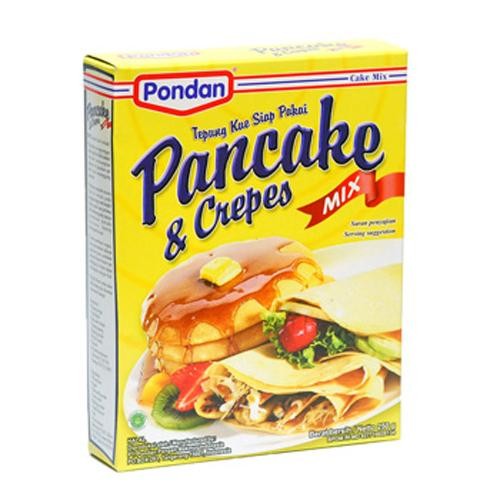 

ASLI PONDAN CAKE MIX PANCAKE CREPES MIX 250 GR READY STOCK