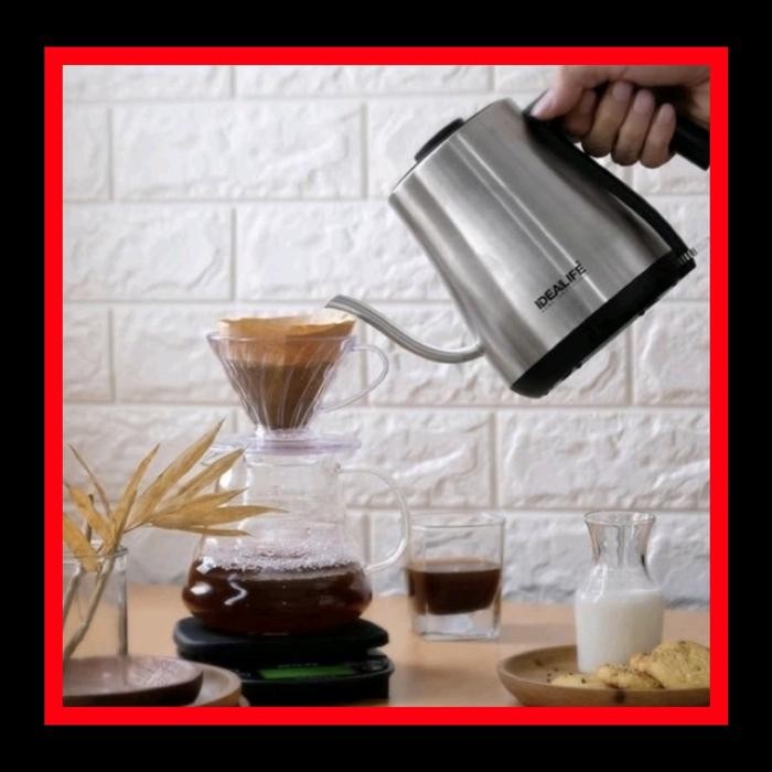 IDEALIFE - Teko Listrik Ketel Leher Angsa - IL 112