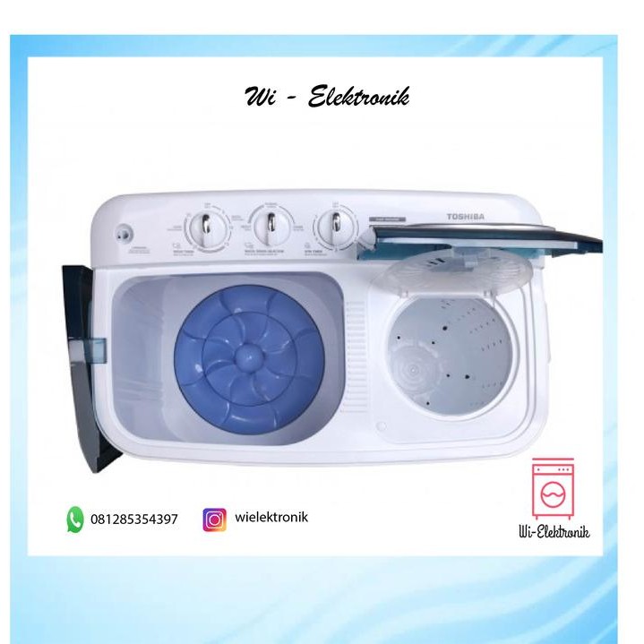 Mesin Cuci 2 Tabung Toshiba VH-H95MN / Toshiba Mesin Cuci VH 95MN