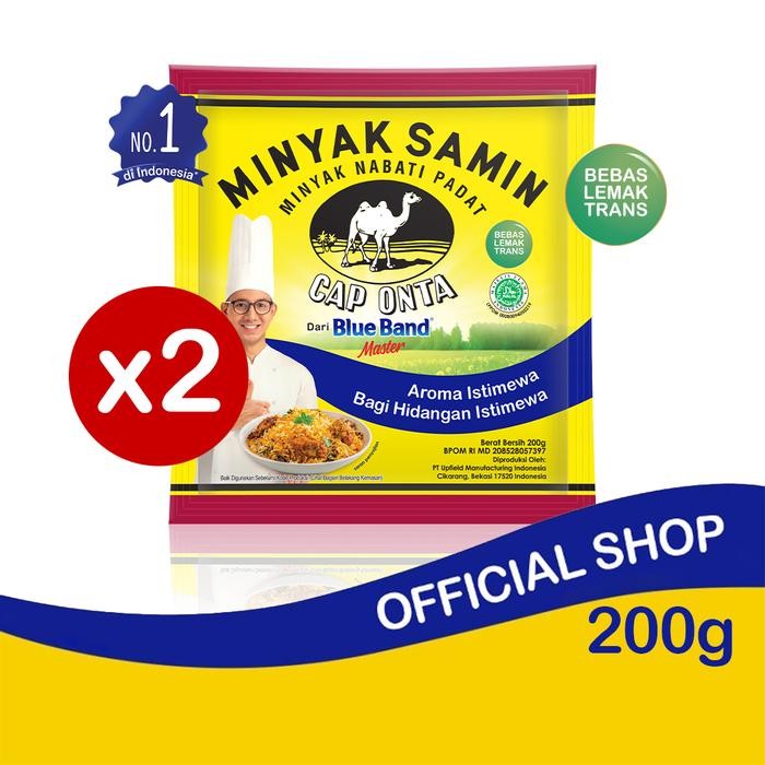 

Pilihan- Cap Onta Minyak Samin Cooking Oil Sachet 200Gr Isi 2