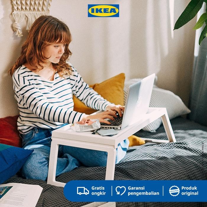 IKEA KLIPSK Baki / Meja Lipat Tempat Tidur Serbaguna Plastik Furniture