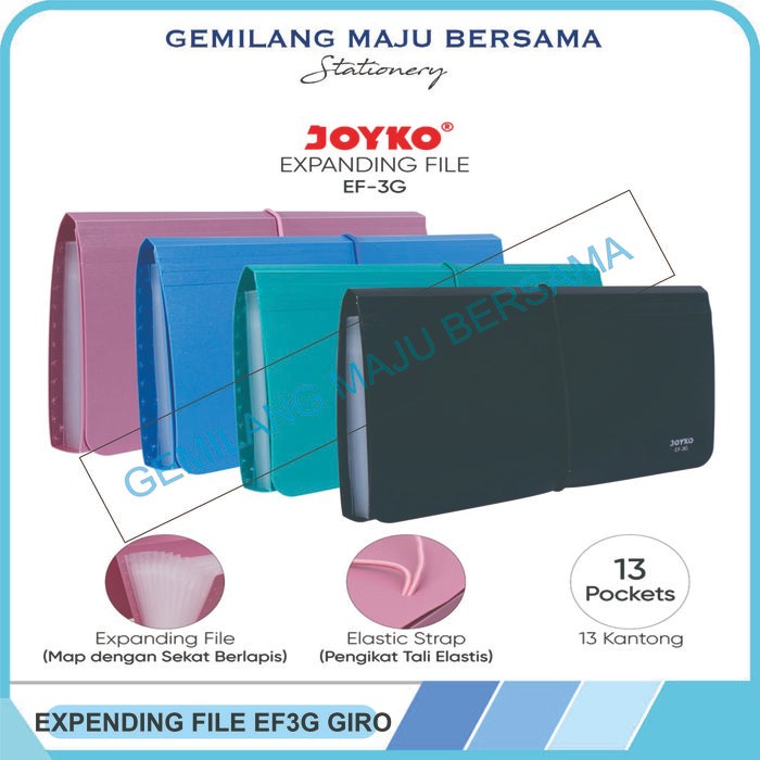 

OJ Expanding File Map Harmonika Joyko EF-3G Giro