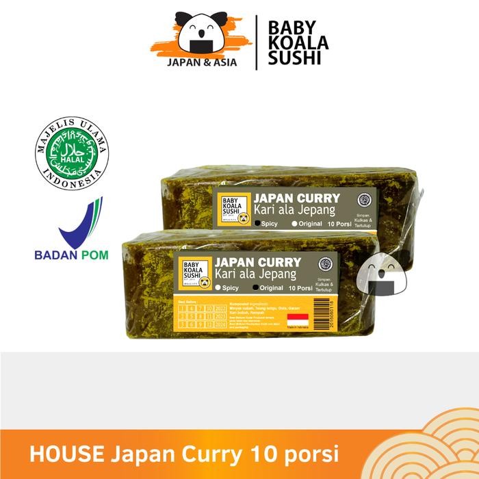 

Stok Baru HOUSE Japan Curry Kare Jepang 10 Porsi Halal Bumbu Kuah Kari Nasi Ramen Udon
