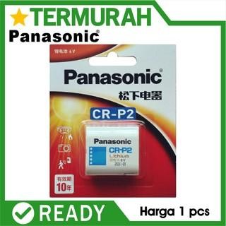 Terbaik Baterai Panasonic Cr-P2 Lithium Photo Power Crp2 Cr P2 Batre Battery Terlariss 