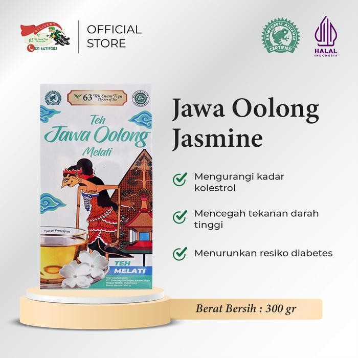 

Pilihan- Teh 63 Jawa Oolong Jasmine 300Gr