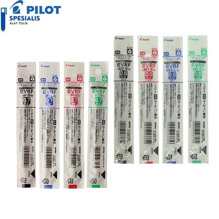 

New Refill Pilot Dr. Grip 4+1 0.5 & 0.7 mm Isi Ulang BVRF-8EF