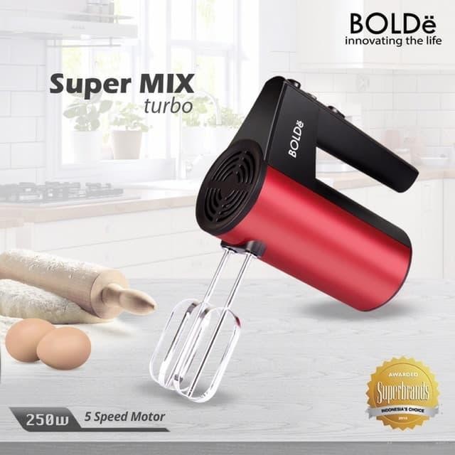 New hand mixer BOLDe - pengaduk telur kue dan adonan - garansi 1 tahun