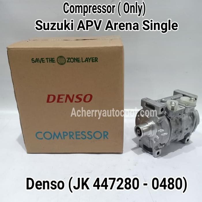 Compressor Kompressor Dinamo Ac Mobil Suzuki Apv Arena Single - only