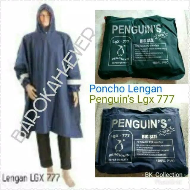 OJ Jas Hujan Ponco Lengan Penguin LGX 777