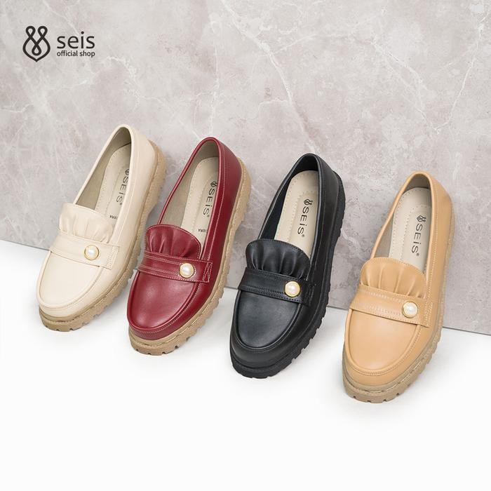 Pilihan- Seis Ciera Sepatu Docmart Wanita / Loafers Wanita Shoes