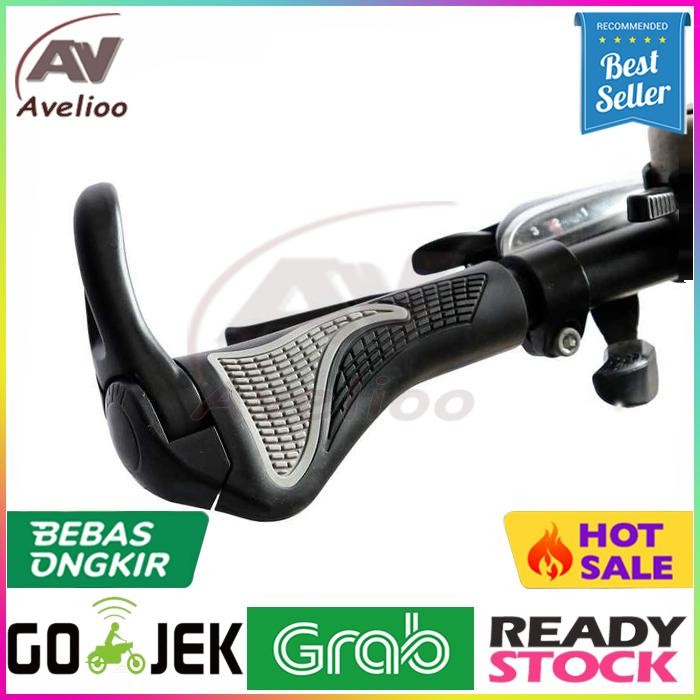 Pacific Active Sport - Gagang Sepeda Rubber Ergonomic Grip Mtb Handlebar Aksesoris Sepeda