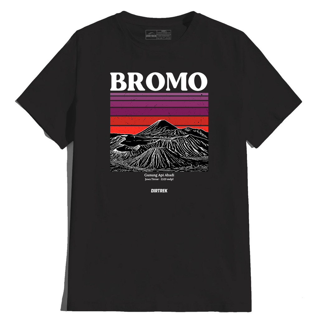 DIRTREK Kaos Pendaki Gunung Bromo Adventure Camping Hiking