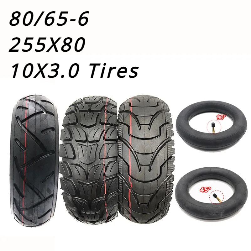 80/65-6 255X80 10X3.0 Tires for Dualtron VICTOR LUXURY EAGLE Speedway 4 5 Zero 10X Kugoo M4 10 Inch 