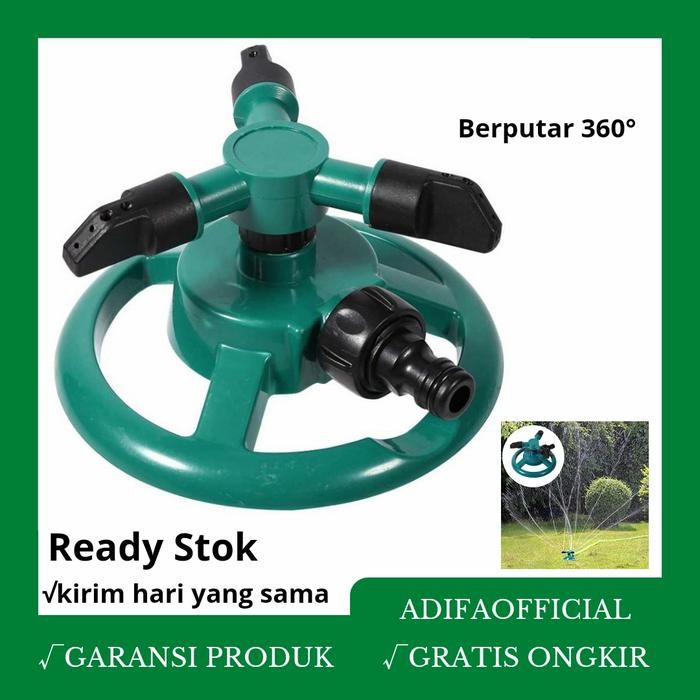 kran penyiram tanaman otomatis 360 derajat springkler air taman