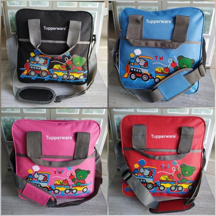 ASLI Tas Tupperware/Tas perlengkapan bayi/Tas Bekal READY STOCK