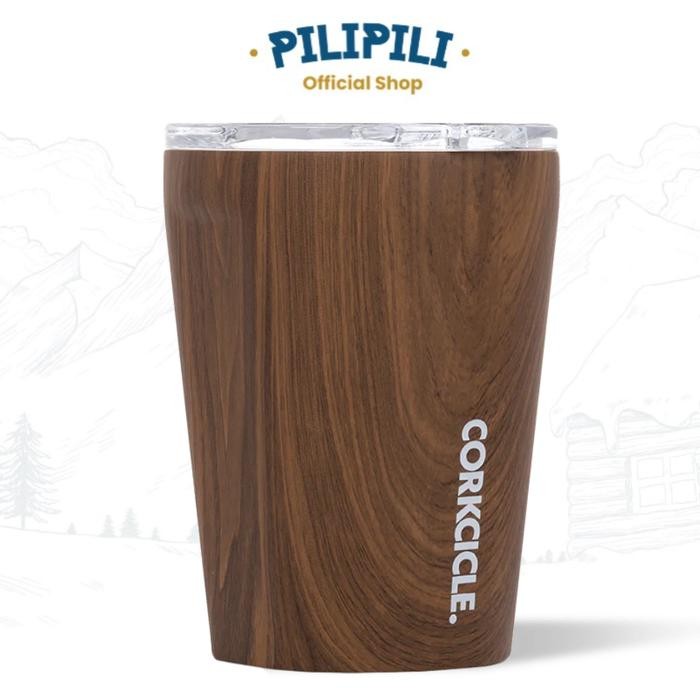 ASLI Corkcicle Tumbler 12 oz / 355 ml Walnut READY STOCK