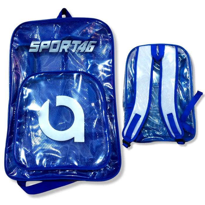 fb17- Tas Mika Bening Gendong Sport Olahraga / Tas Renang / Tas Anak Tas Ransel Bagpack