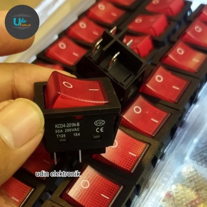 switch saklar 4pin 30a KDC4-201N-B