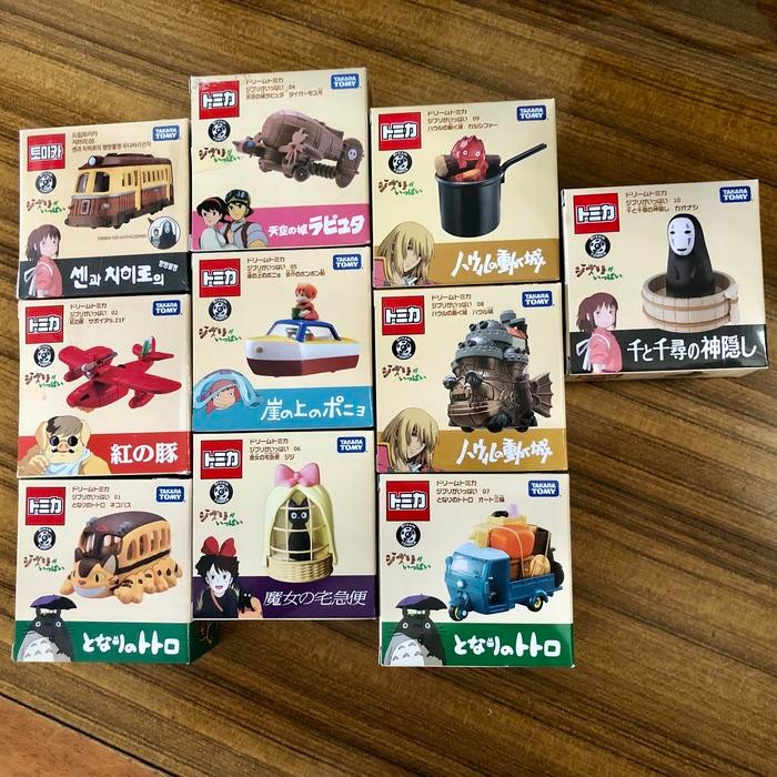 Tomica Ghibli Totoro Porco Rosso Spirited Away