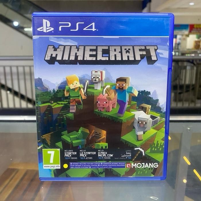 BD PS4 Minecraft Game CD Kaset Bluray Mine Craft Classic