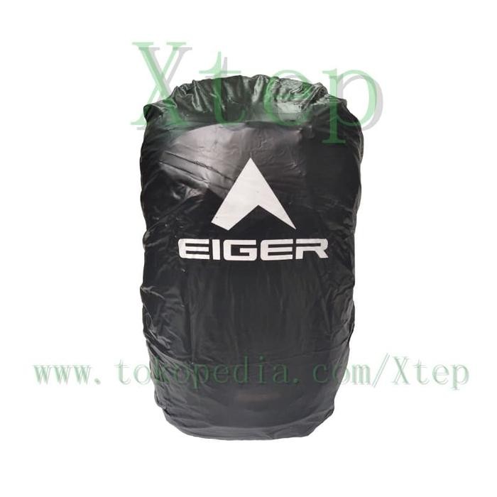 Bag Cover Eiger 910005464 001 Transparent Rain Cover Black S 20L-25L