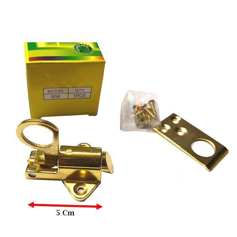 Grendel Kodok Babet Spring Knip Gold Holy Grendel Jendela Spring Knife Selot Pintu Slot Jendela Kuni