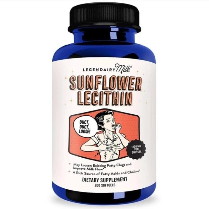 Khusus Gosend Legendairy Milk Sunflower Lecithin 200.Softgel