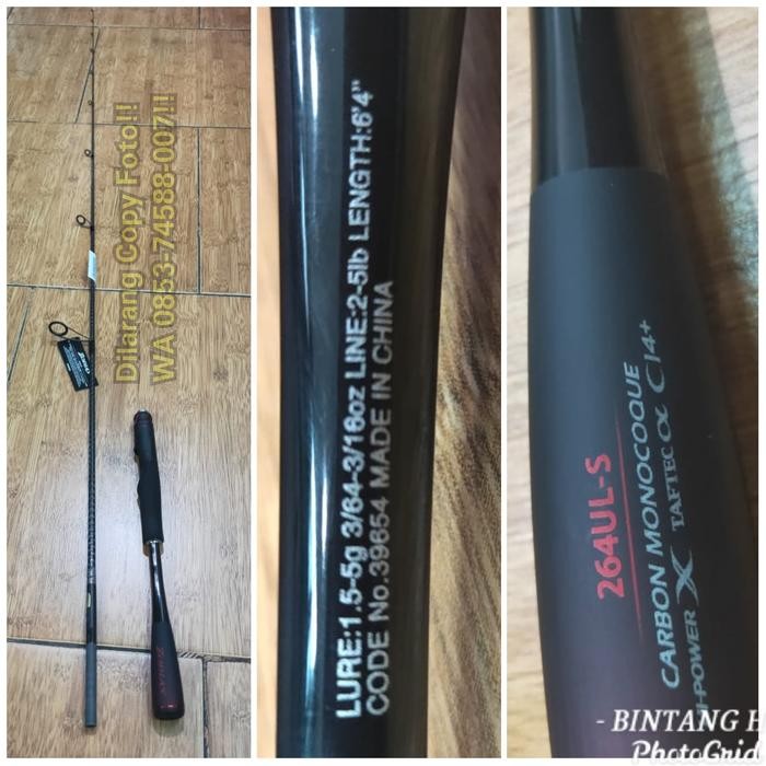 Ready Joran UL Shimano Zodias 264 UL Model 2020