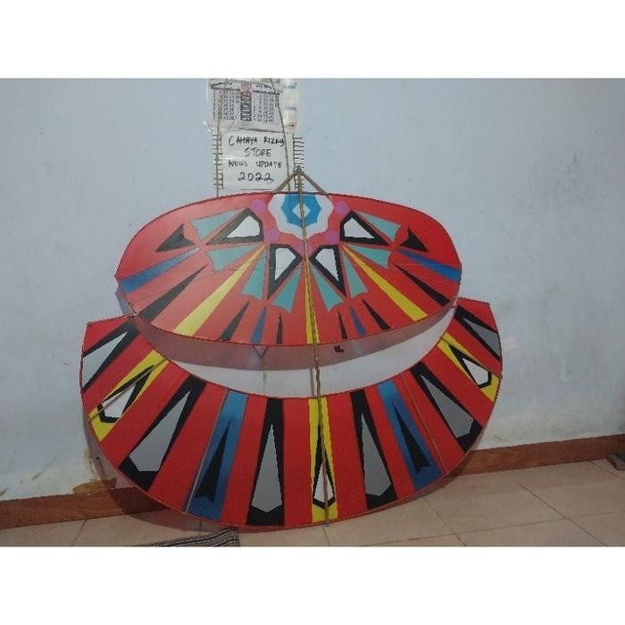 Layangan Gapangan Pegon lodoyo 1,5 meter HANYA RANGA RAKIT SENDIRI