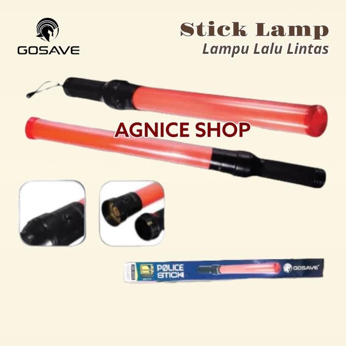 Lampu Tongkat Lalu Lintas Senter Polisi Stick Warning Light Parkir