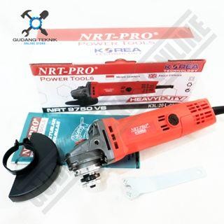 Nrt Pro 9750Vs / Mesin Gerinda Tangan 4" Nrt 9750 Vs Variable Speed - Angle Grinder Nrt 9750Vs