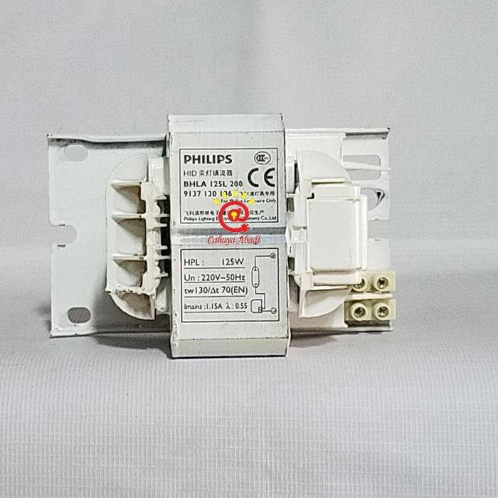 Philips Bhl 125 Watt / Travo Trafo Lampu Hpln 125 Watt Philips