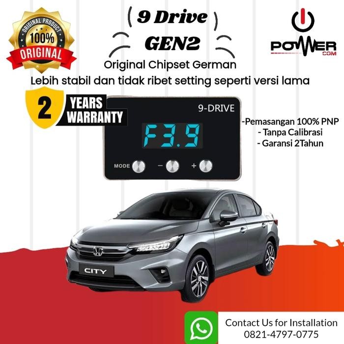 9 Drive Throttle Controller Accelerator Honda City Series Remap 9Drive