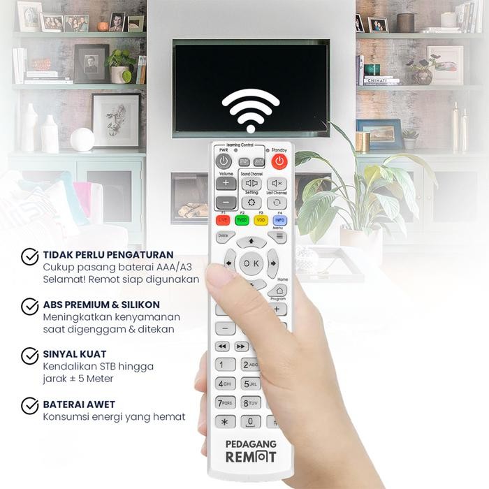 BeliBeliSale- Remote Receiver Stb Usee Tv Zte Speedy Tv Hg680-P Android