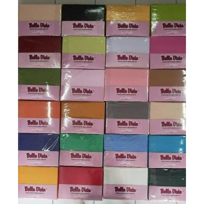 Kintakun - Sprei 120X200X30 Cm Polos Cvc