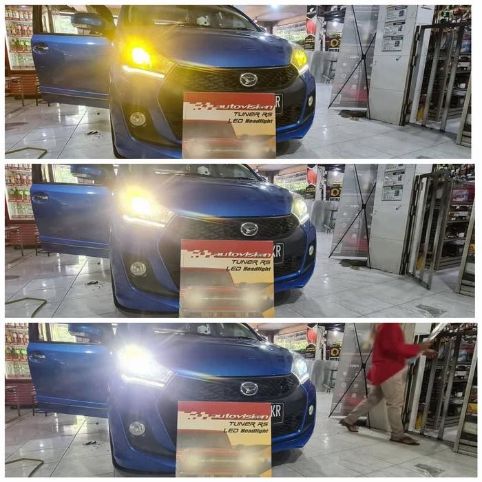 Bohlam LED Mobil Headlight Autovision RS 300 FC H11 3 Warna