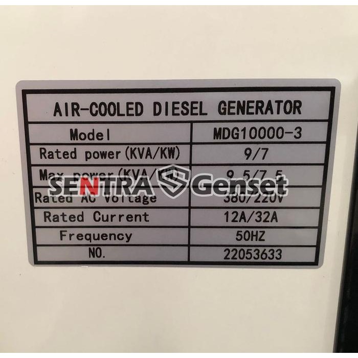 Terpopuler Genset 10 Kva 3 Phase Montoya Mdg10000-3 Usa Technology Terlariss 