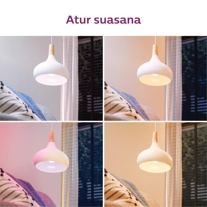 Lampu Bohlam Led Smart Wifi Bluetooth Wiz 13W Rgb Philips