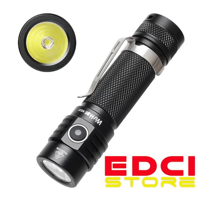 w867- Senter Wurkkos Wk03, Sst40, 1800 Lumens, Usb- Typec