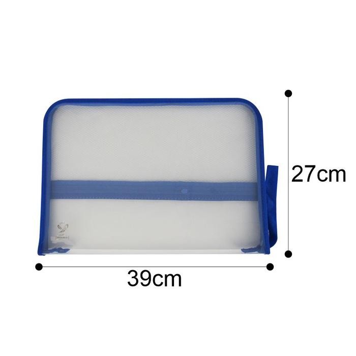 d29o- Eagle Zipper Bag F4 (Folio) / Map Zipper / Map Plastik Resleting