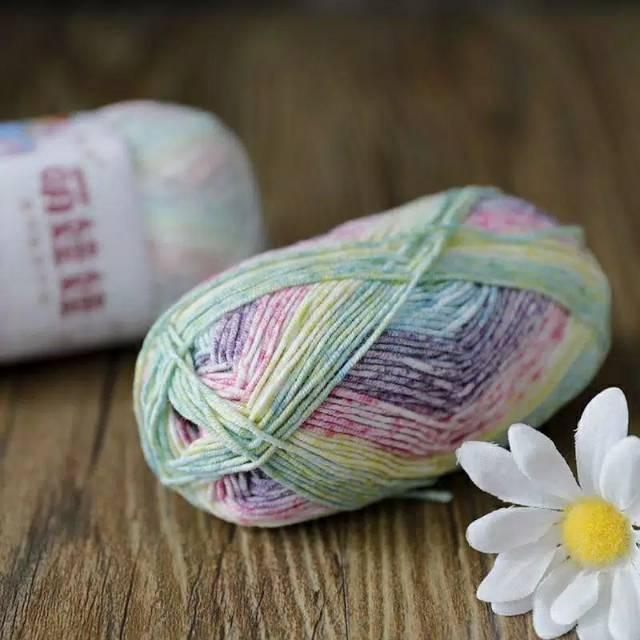 zefs- Benang Rajut Milk Cotton Sembur Premium