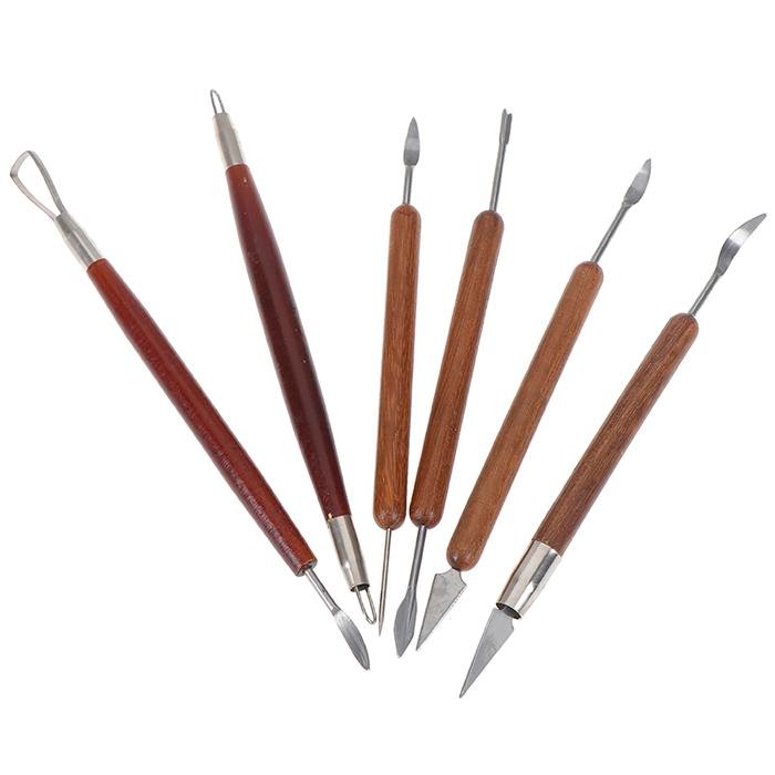 ztdl- Tools Clay Sculpting / Set Alat Ukir Tembikar Polimer / Alat Ukir Clay