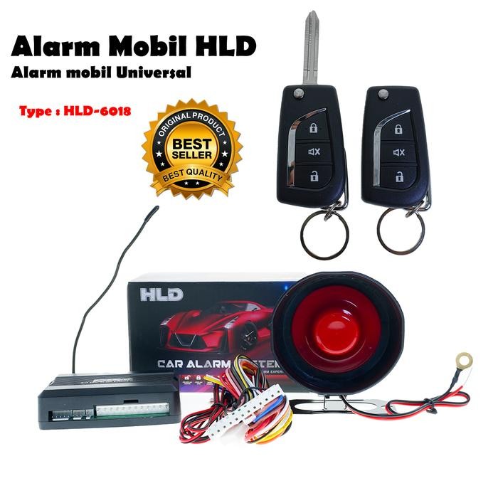 Ready Alarm Mobil HLD KUNCI TOYOTA alaram mobil kunci lipat universal