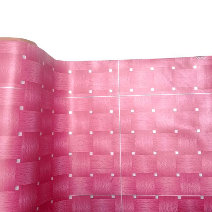 120 Cm X 15 M / Nanya Cky1 001 Karpet Perlak Lantai Meja Vinyl Pvc Pink Roll Terbaru
