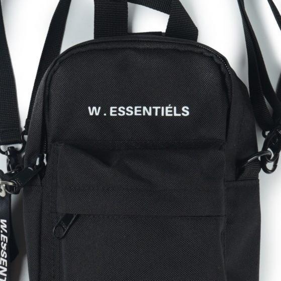 W ESSENTIELS RETHEL MINI BACKPACK BLACK - 100% ORIGINAL RESMI
