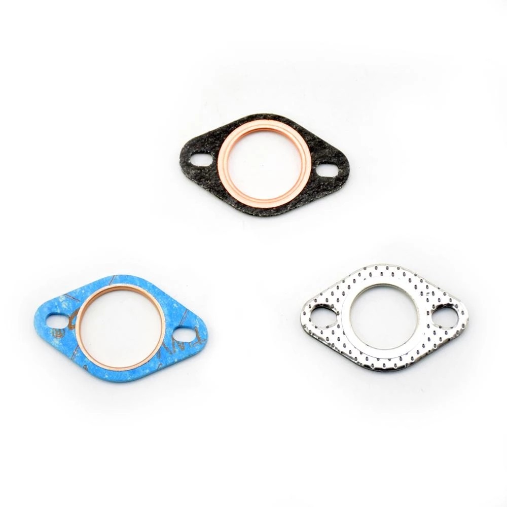 High Quality Motorcycle Exhaust Gasket for Honda DIO Yamaha JOG Exhaust Pipe Interface Flat Pad (Spe