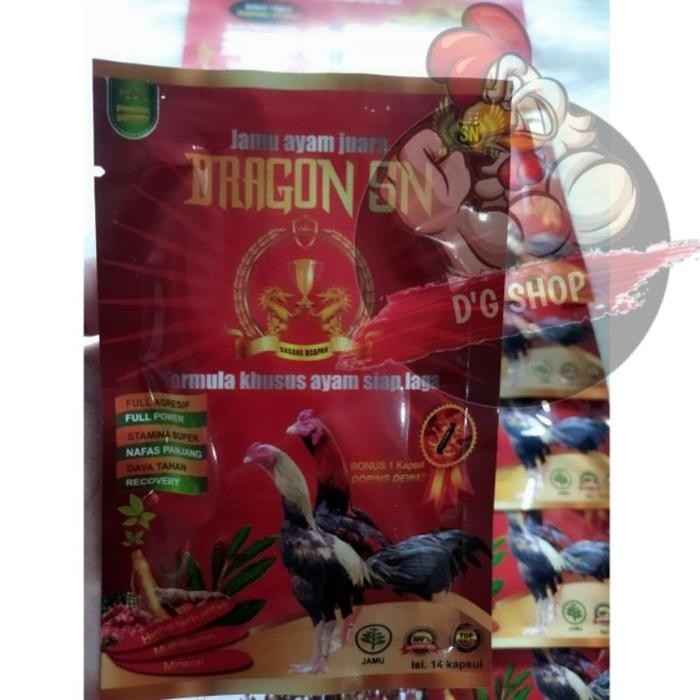 Obat Jamu Ayam Jago Dragon Sn Terlaris