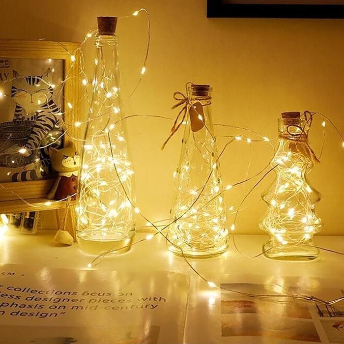 FREE BATERAI LAMPU TUMBLR KAWAT LAMPU HIAS LED KAWAT