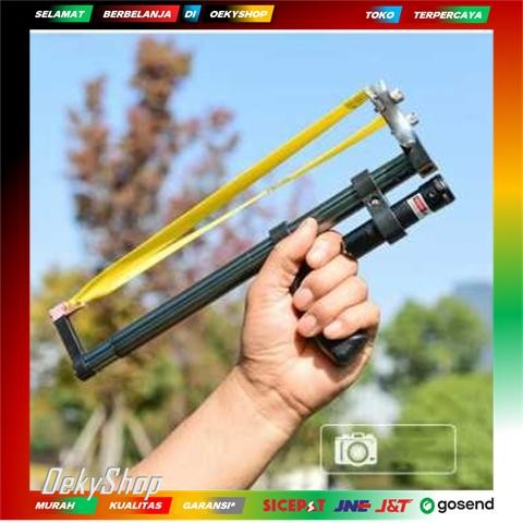 SALE Ketapel Slingshot Laser Telescopic Tepat Sasaran
